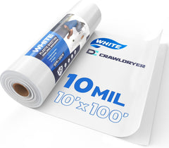 10 Mil White Crawl Space Vapor Barrier 10 Mil White Crawl Space Vapor Barrier