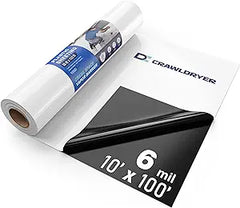 Crawl Space Vapor Barrier - 6 mil #color_black
