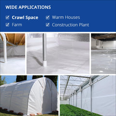 Crawl Space Vapor Barrier - 6 mil